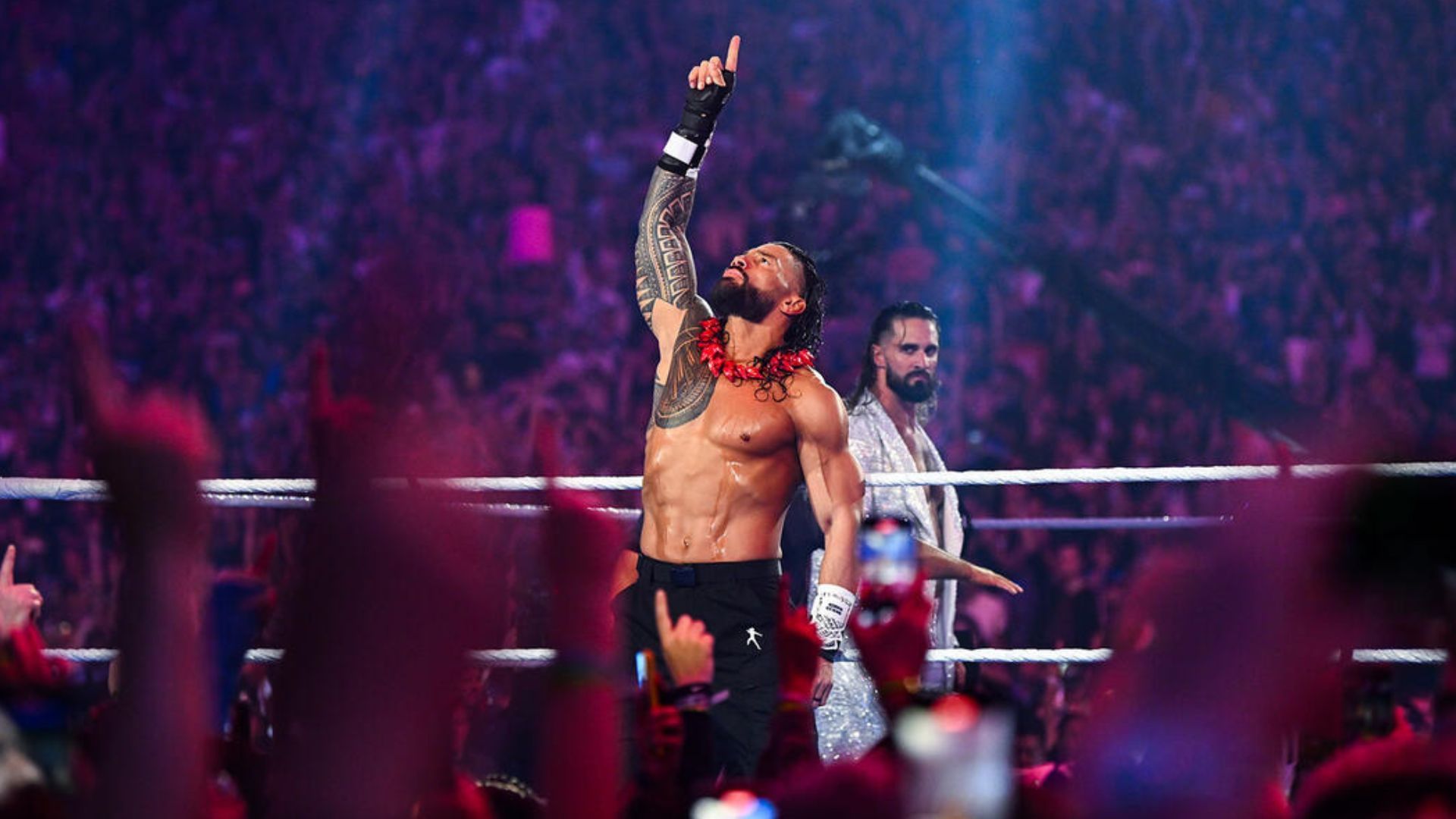 Roman Reigns at WrestleMania 41 in Las Vegas! [Image credit: WWE.com]