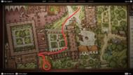 Carefully follow this route to reach the location (Image via Deep Silver)