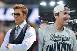 Tom Brady reacts to Shohei Ohtani winning his second consecutive World Series with the Dodgers