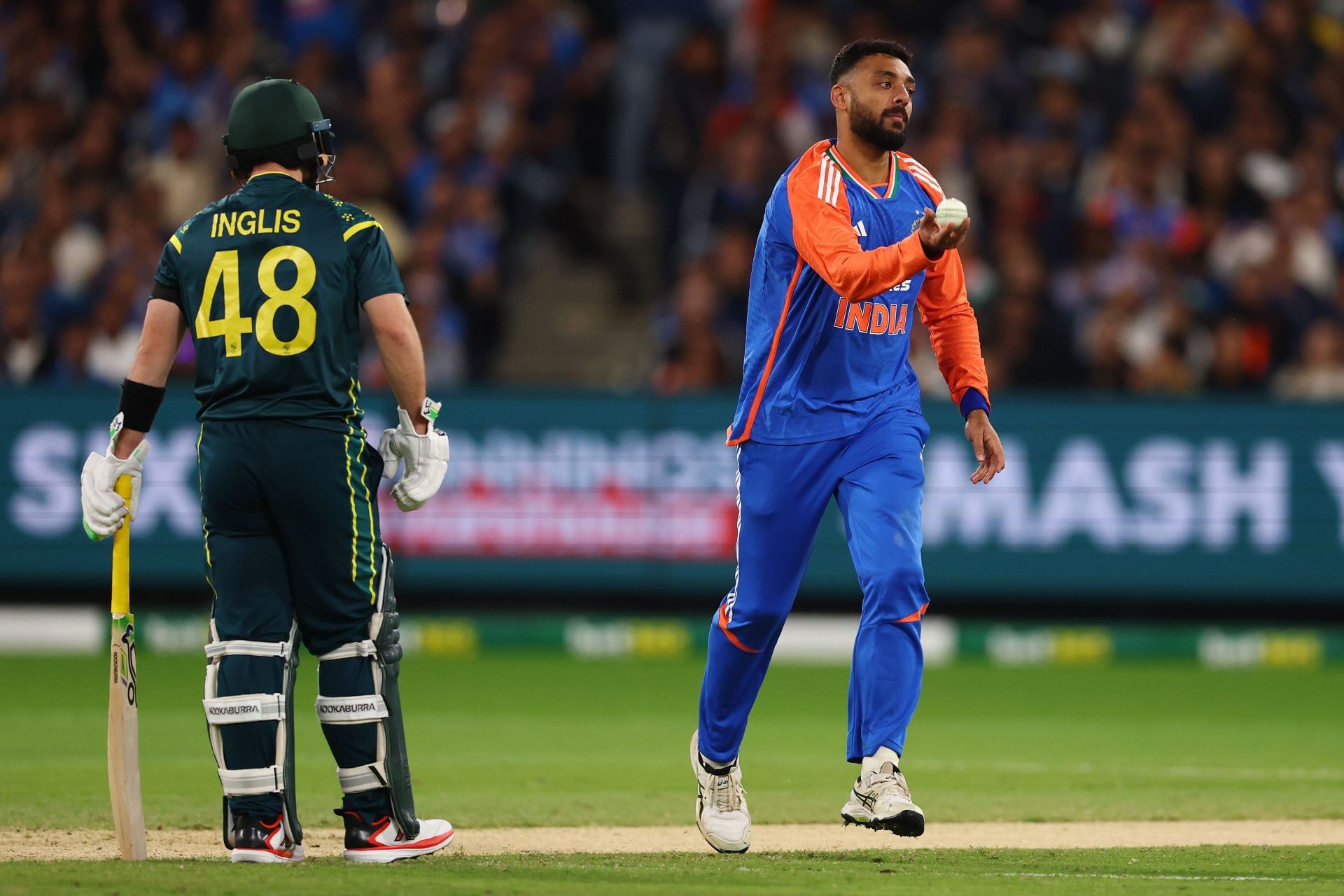 Australia v India - T20 Series: Game 2 - Source: Getty