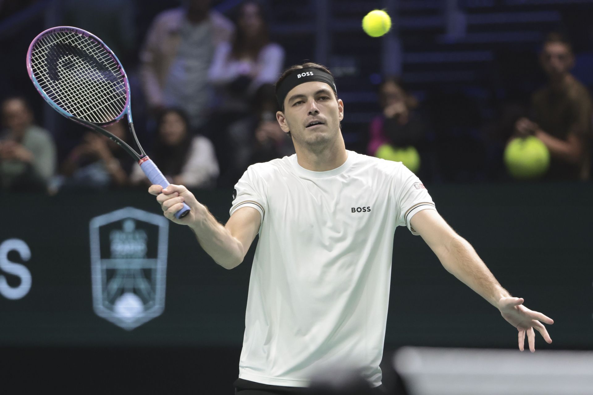 Taylor Fritz at the Paris Masters 2025. (Photo: Getty)