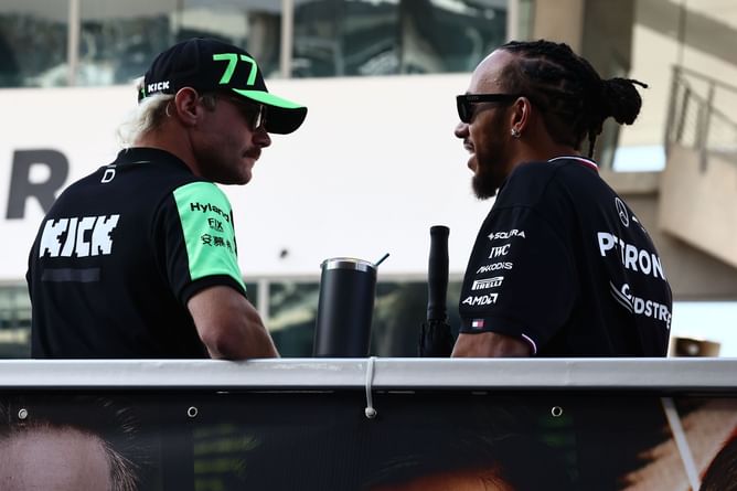 Valtteri Bottas shares a unique theory about Lewis Hamilton's struggles at Ferrari