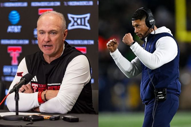 Texas Tech HC Joey McGuire fires shots at Marcus Freeman & Notre Dame over refusal to join conference and stay independent