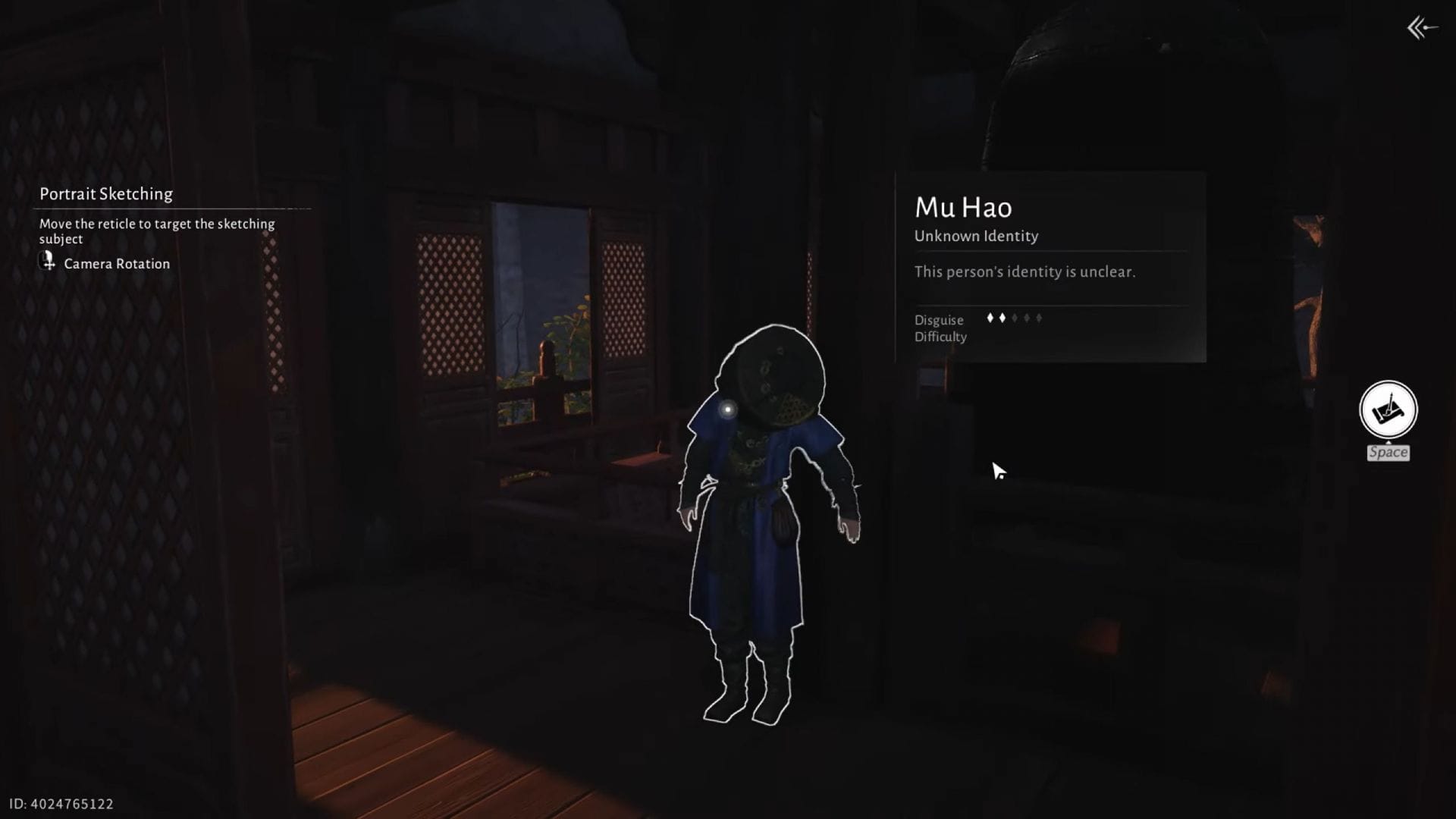 Take Mu Hao&#039;s picture when his face comes into view until the portrait has been successfully captured (Image via NetEase Games/YouTube: @Em Quang)