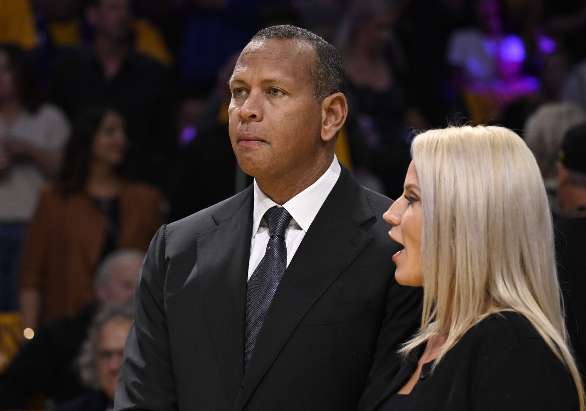 Minnesota Timberwolves defeated the Los Angeles Lakers 117-95 to win game one of a first round NBA basketball game, - Source: Getty