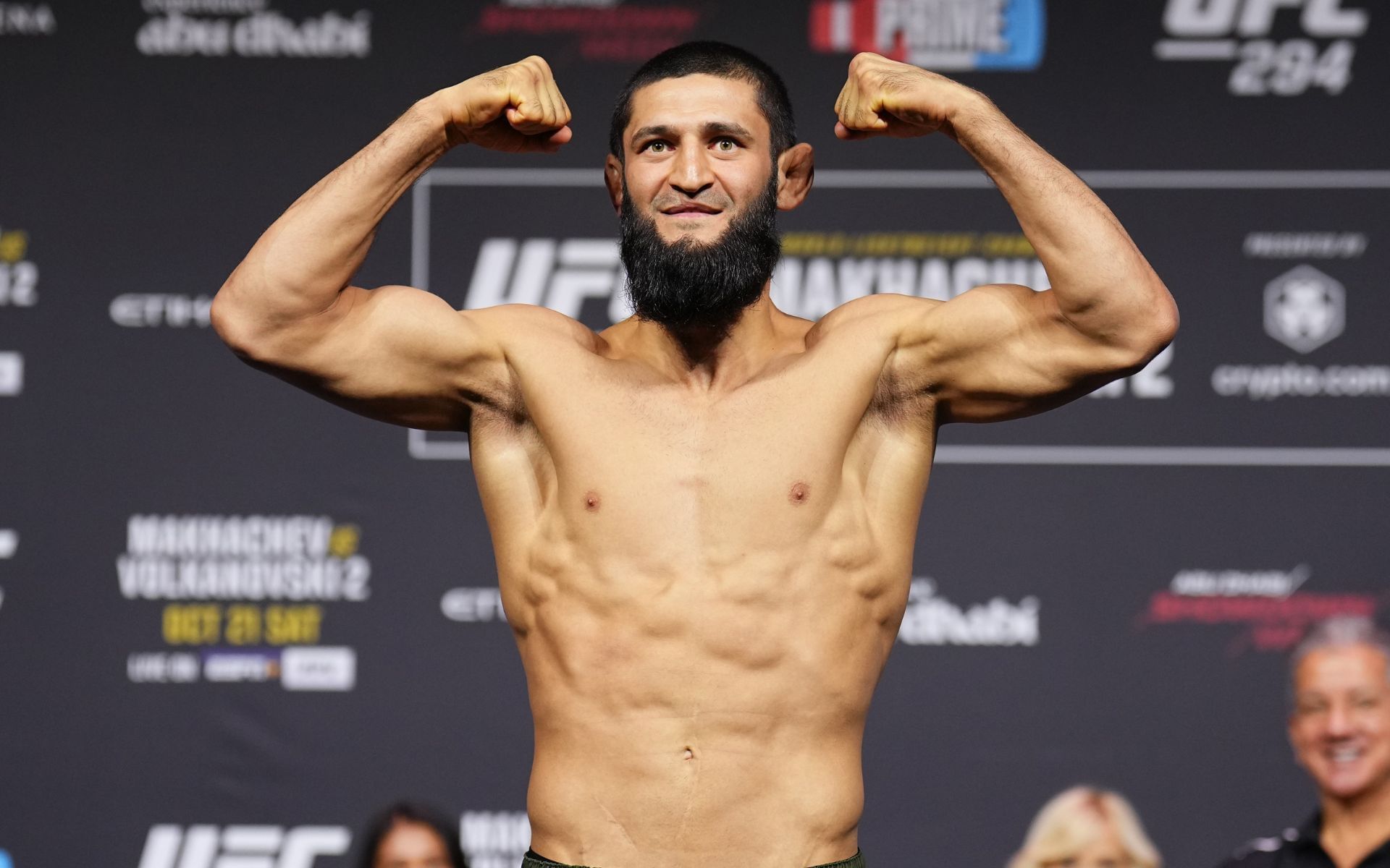 Khamzat Chimaev has been dominant in the middleweight division. [Image courtesy: Getty]