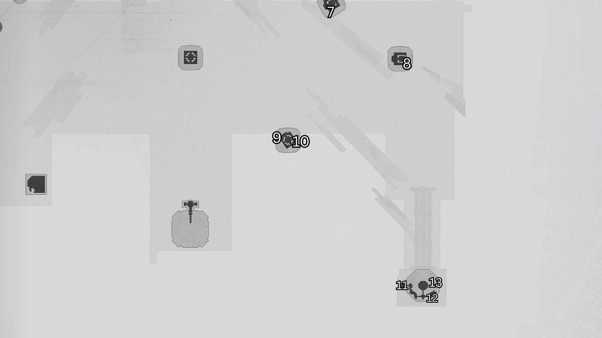 Nightmare's Echo Great Tomb of the Nameless Titan treasure chest 7, 8, 9, 10, 11, 12, and 13 locations (Image via HoYoverse)