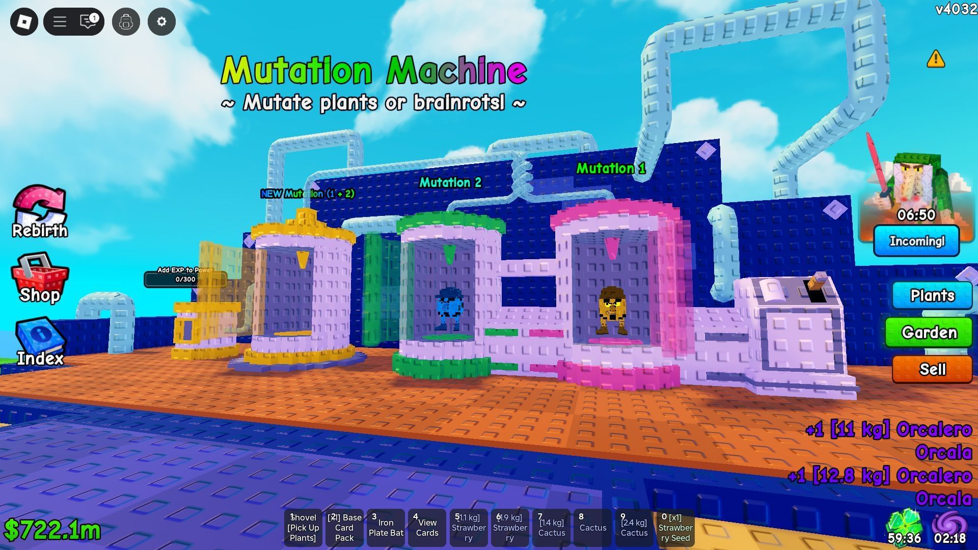 Fusing Brainrots with two different Mutations (Image via Roblox)