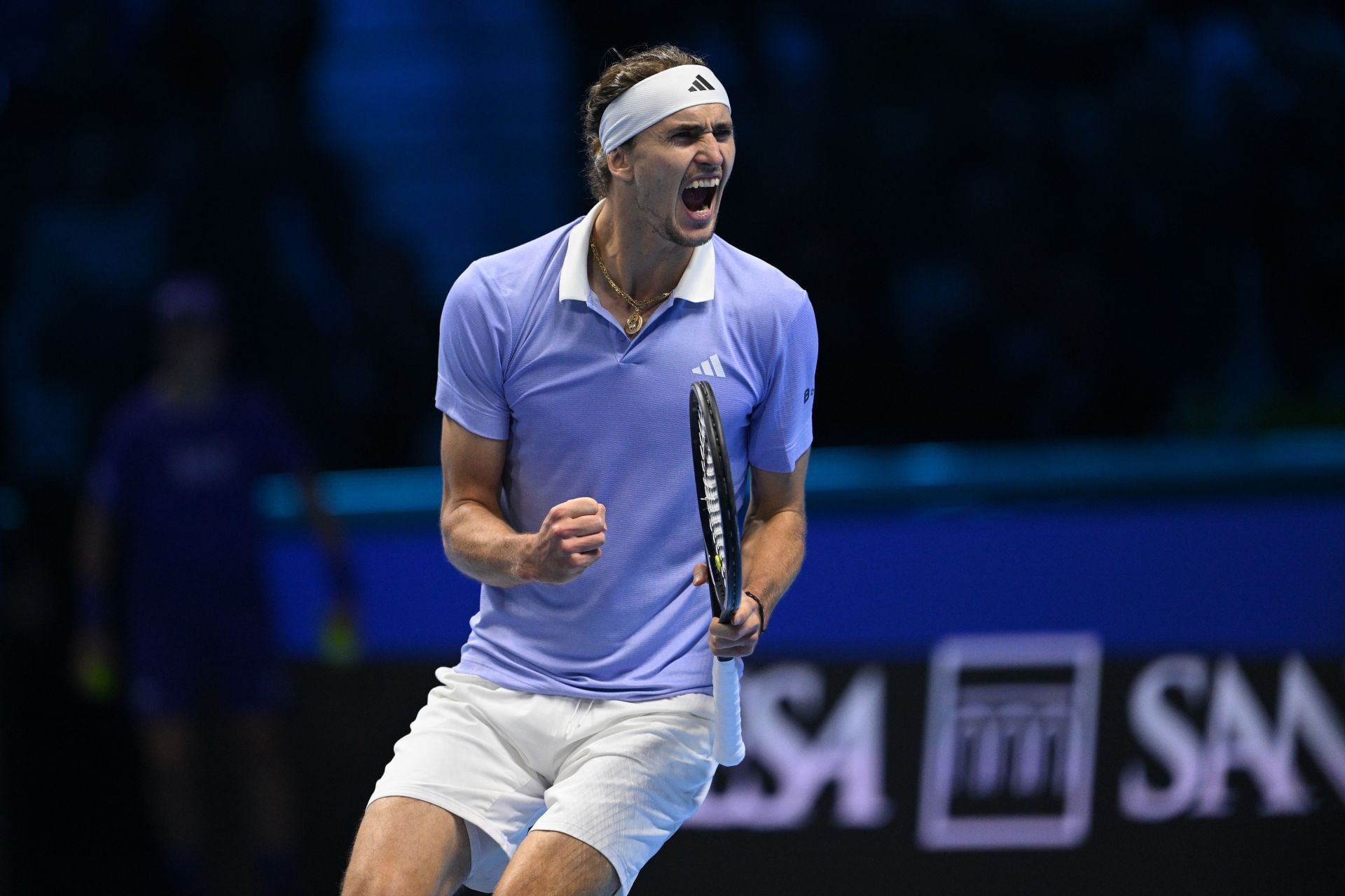 Cựu vô địch Alexander Zverev sẽ đấu với Ben Shelton trong buổi tập buổi tối. (Nguồn: Getty)