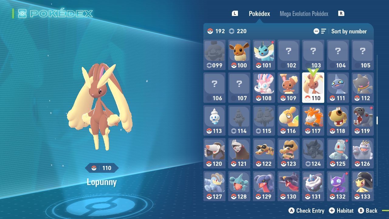 Pokedex showcase (Image via The Pokemon Company)