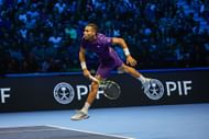 Felix Auger-Aliassime at the ATP Finals 2025. (Photo: Getty)