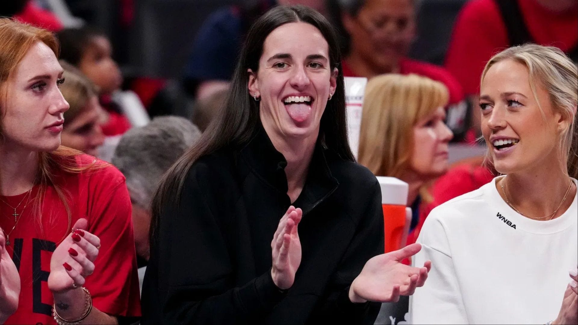 Caitlin Clark cheers on former Iowa teammate on social media. (Photo: IMAGN)