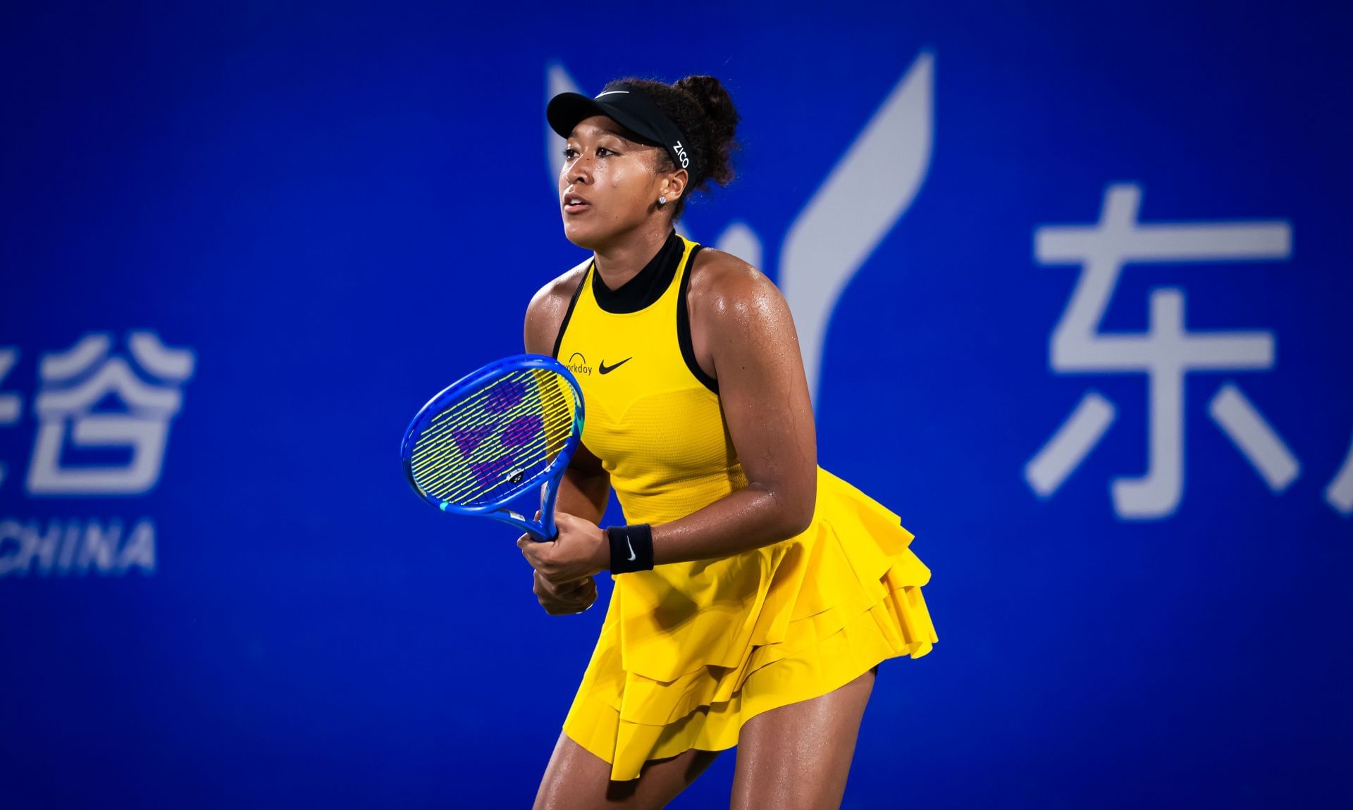 Naomi Osaka at the 2025 Wuhan Open (Image Source: Getty) 