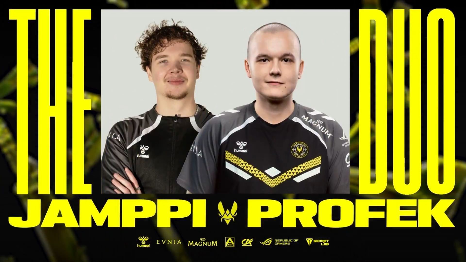 Vitality reveal new roster (Image via X/@TeamVitalityVAL)