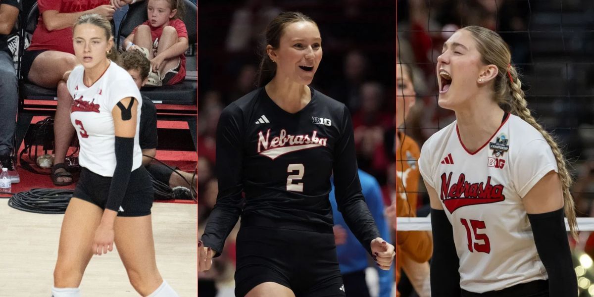Andi Jackson, Bergen Reilly, and Allie Sczech. (Images by Getty)
