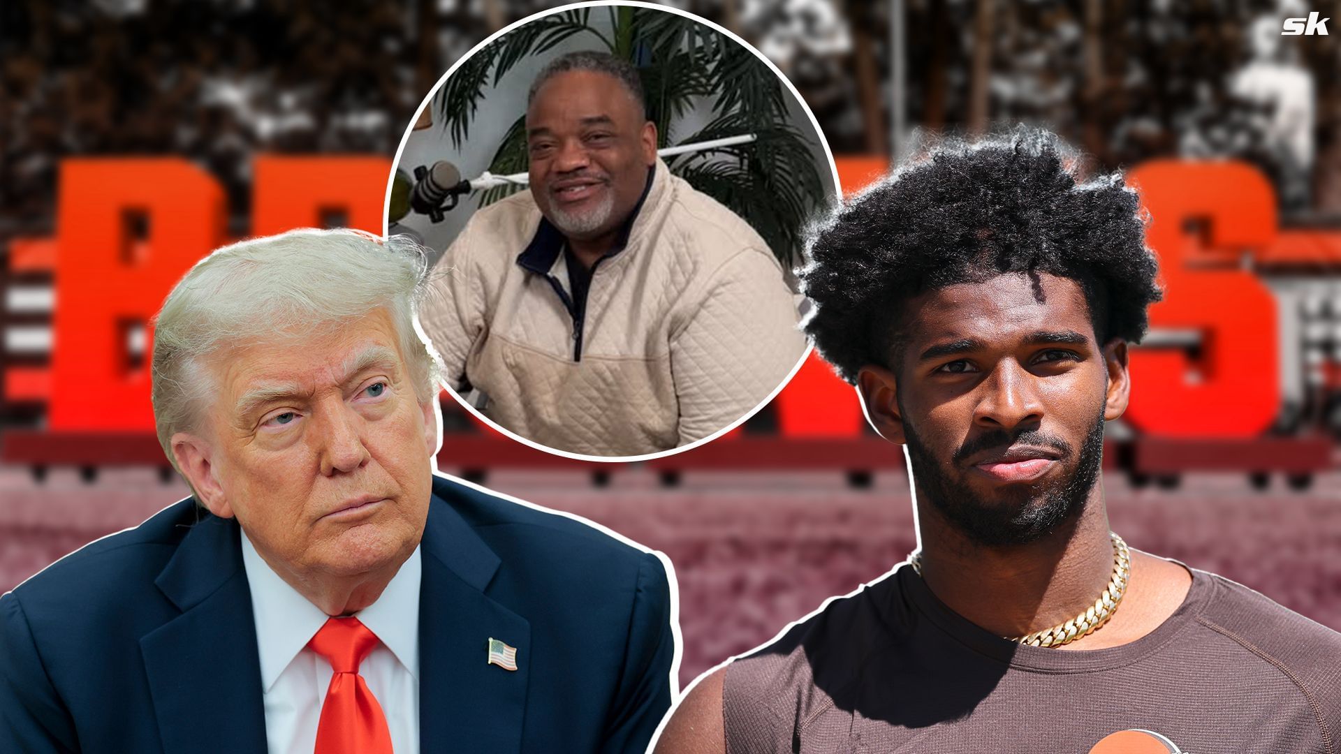 Shedeur Sanders, Donal Trump, Jason Whitlock
