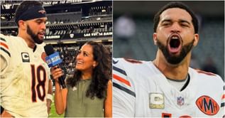 "She's disgrace to sports media," "Fire her": NFL fans rip CBS reporter Aditi Kinkhabwala for unprofessional Caleb Williams question