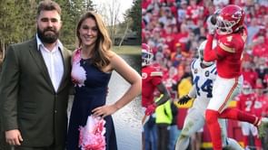 "Please stop DMing me": Jason Kelce's wife Kylie grows frustrated as leaked phone number leads to fan spam after Chiefs-Colts broadcast