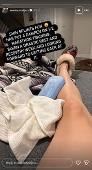 Jessika Carr shares health update (Picture credits: Carr's Instagram story)