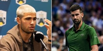 What Carlos Alcaraz said about Novak Djokovic's late ATP Finals withdrawal and Lorenzo Musetti replacing him in his group instead
