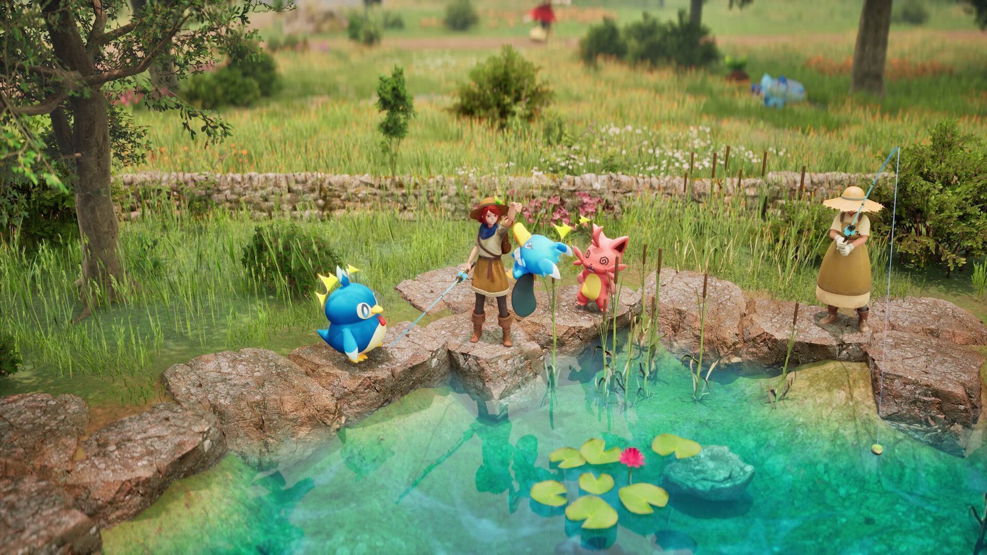 Palfarm features various social activities (Image via Pocketpair)