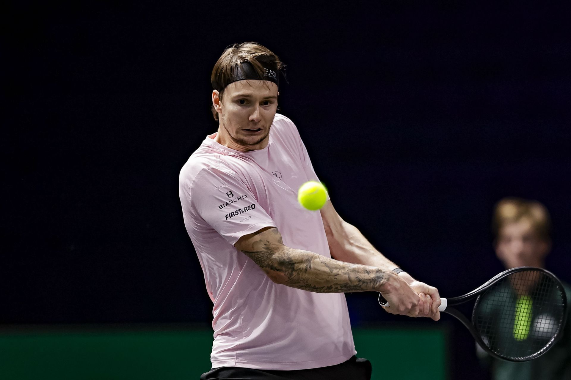 Alexander Bublík na Paris Masters 2025. (Foto: Getty)