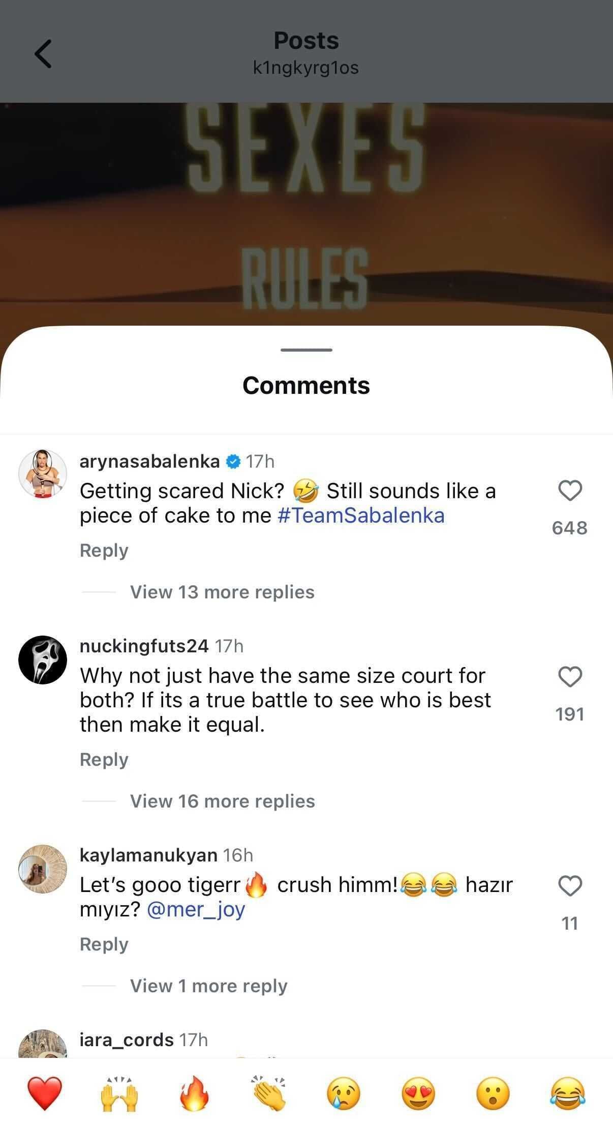 Aryna Sabalenka shares an update via Instagram - Image Source @ArynaSabalenka Instagram