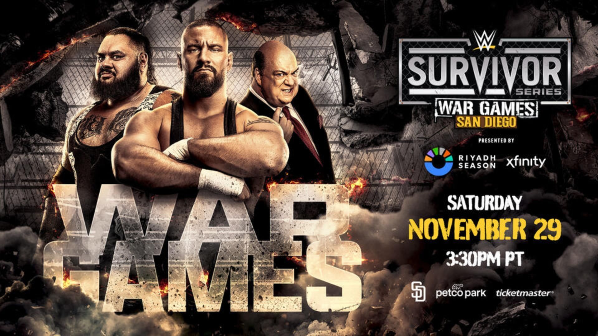 WWE Survivor Series 2025 poster [Image Credits: WWE.com]