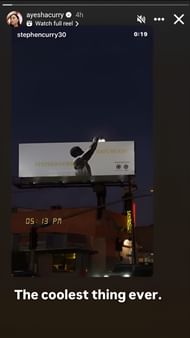 (Credit: IG/@ayeshacurry)