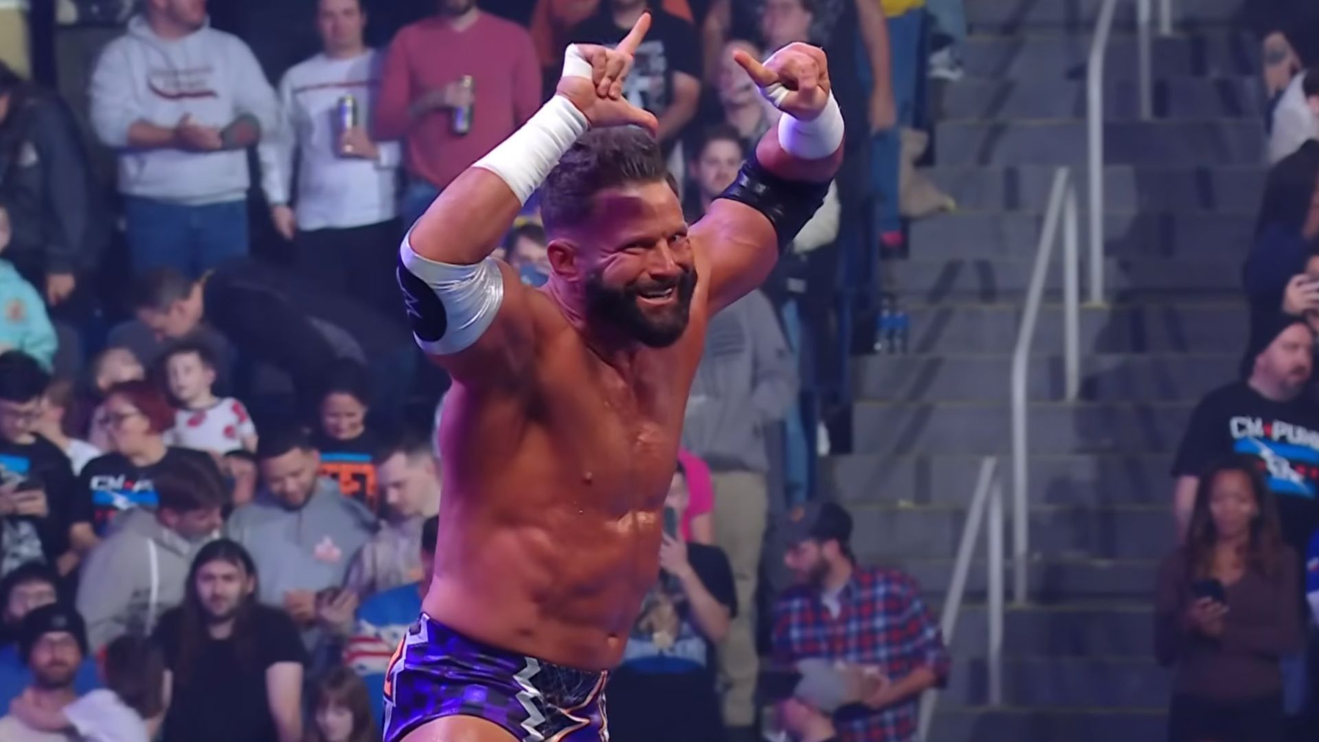 Zack Ryder returned to battle LA Knight on SmackDown [mage: WWE on YouTube]