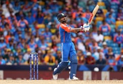 Virat Kohli steps out and slams astounding six off Ottneil Baartman in IND vs SA 2025 1st ODI [Watch]