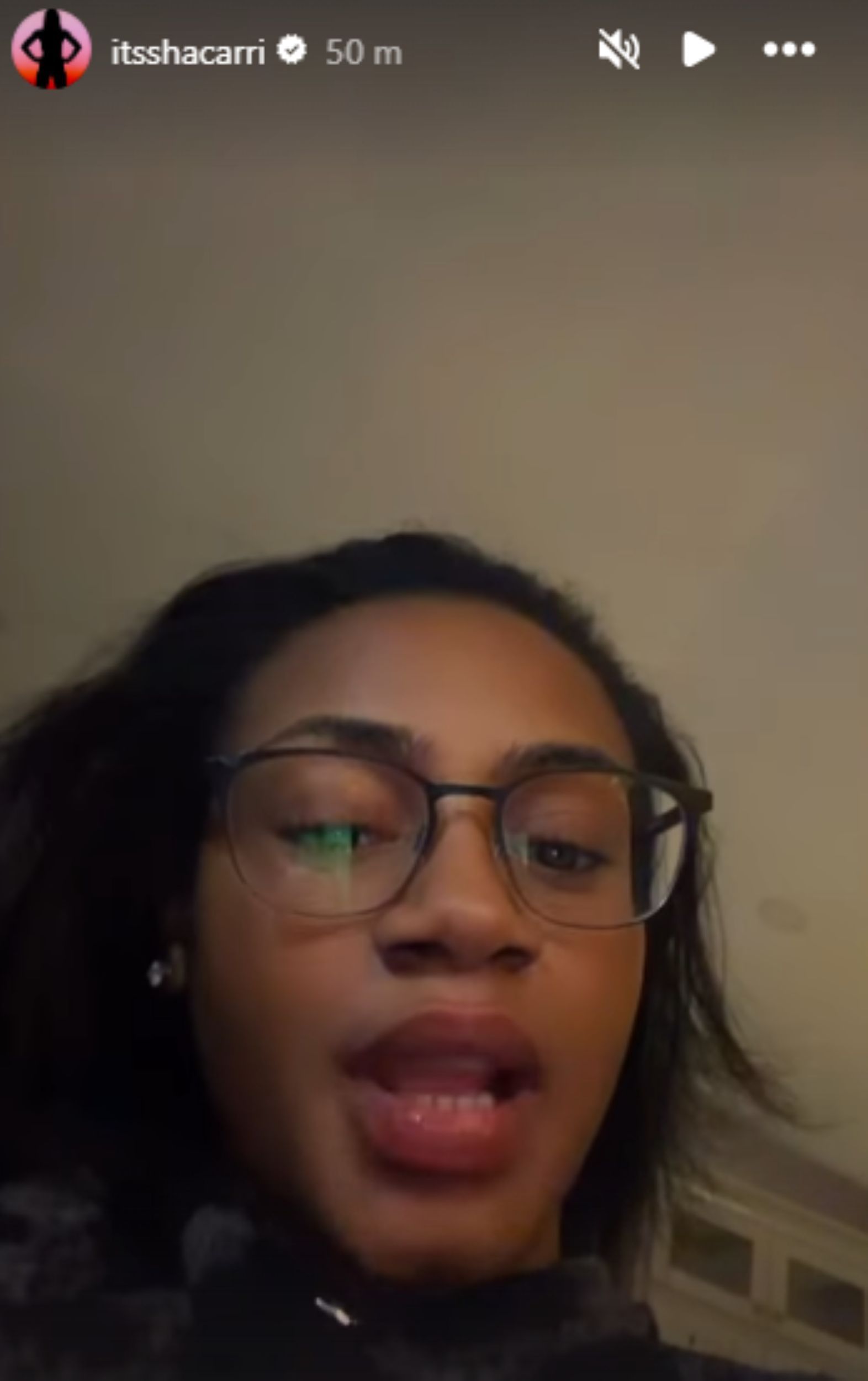 Screengrab of Sha&#039;Carri Richardson&#039;s latest Instagram story reel [Image Source : Sha&#039;Carri Richardson&#039;s Instagram]