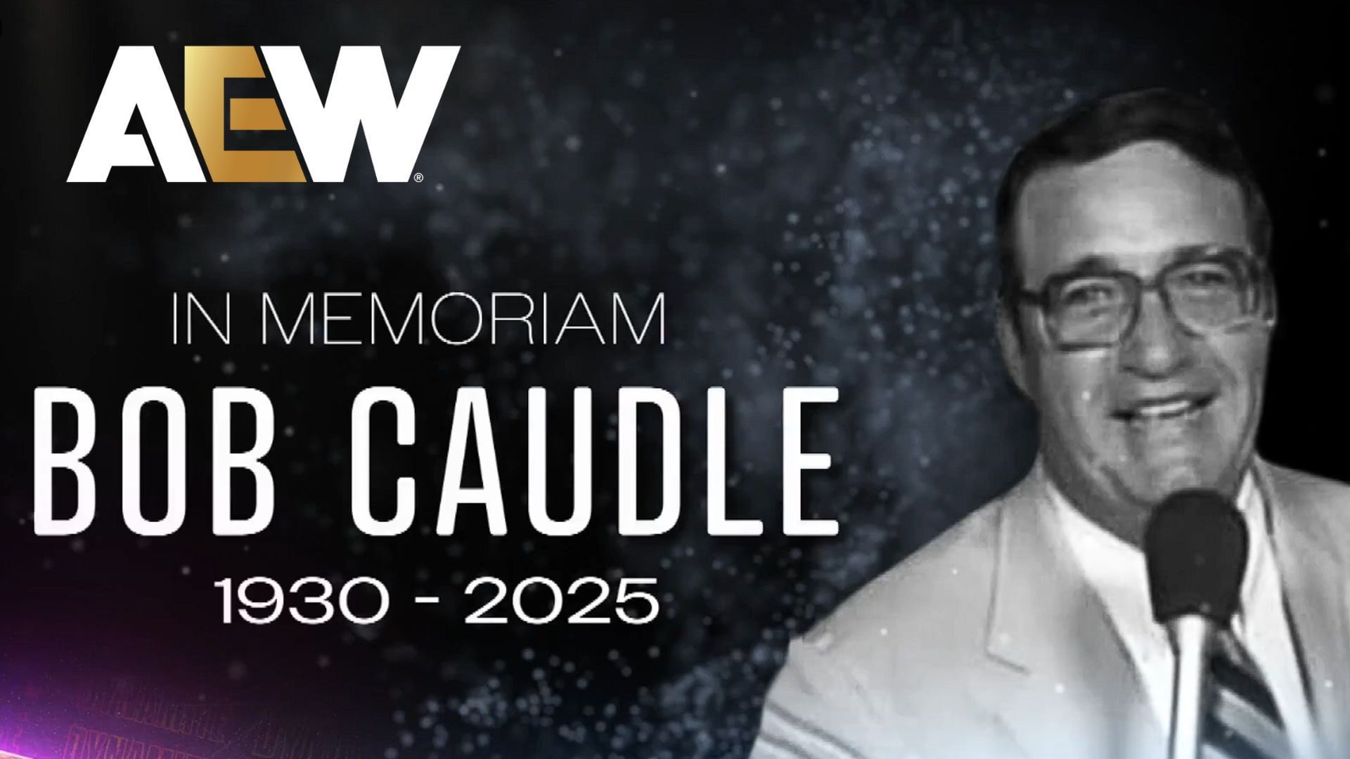 Bob Caudle has recently passed away [Photo: AEW