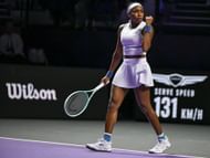 Coco Gauff at the WTA Finals 2025. (Photo: Getty)
