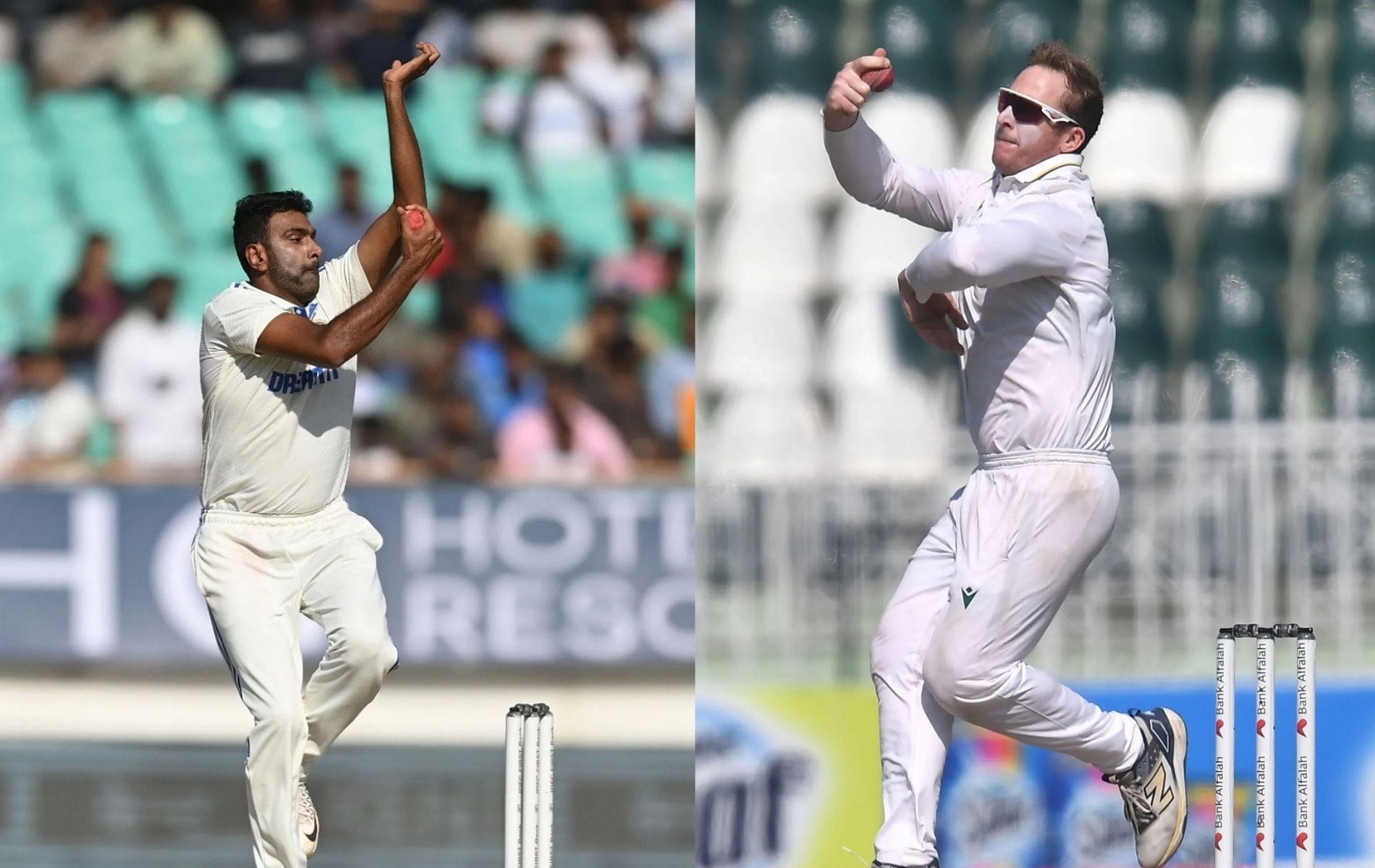 Simon Harmer, Ravichandran Ashwin