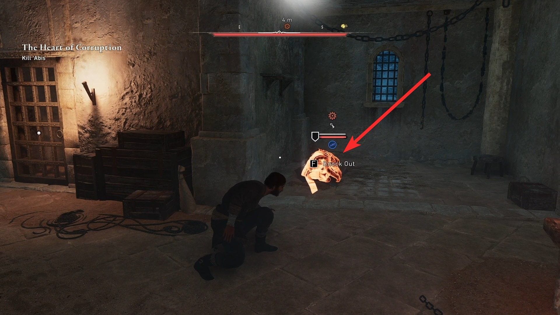 Získejte klíč Death Row od tohoto strážce (obrázek přes Ubisoft)