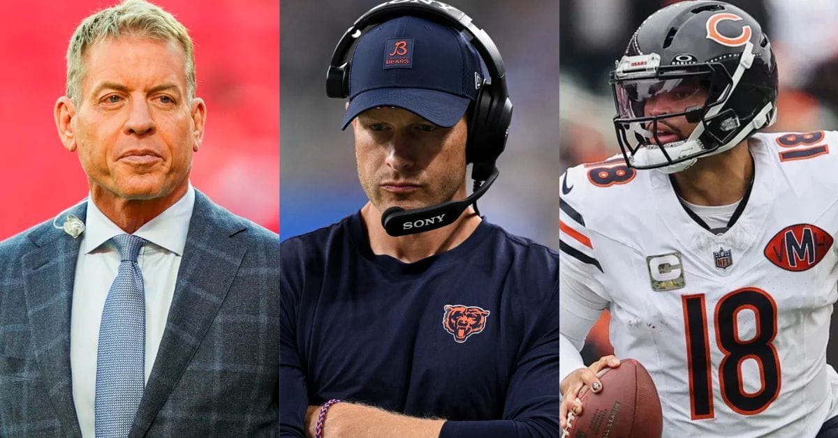 Troy Aikman fires back at criticism after Ben Johnson took offense to his Caleb Williams take