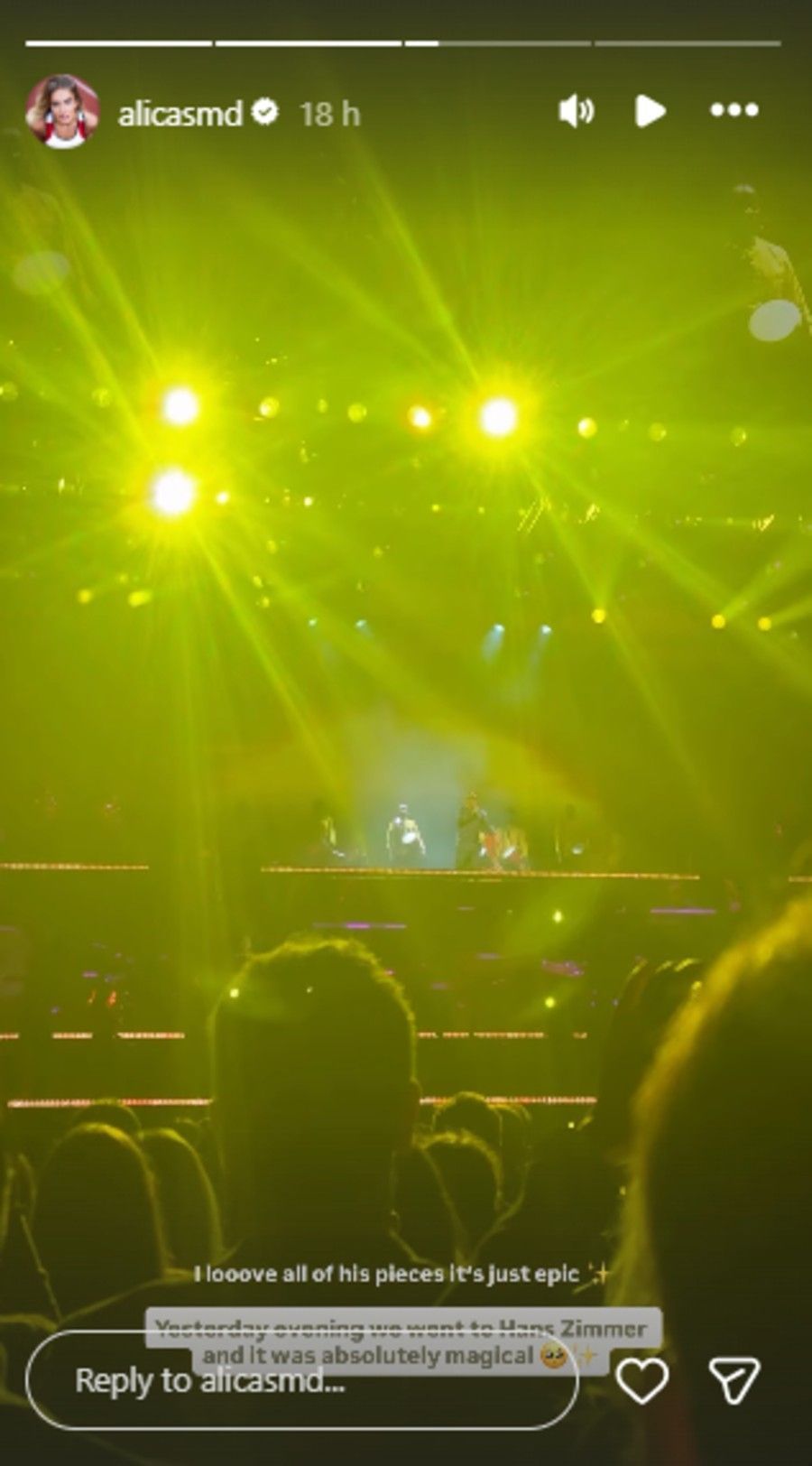 Screenshot of Schmidt&#039;s Instagram story.