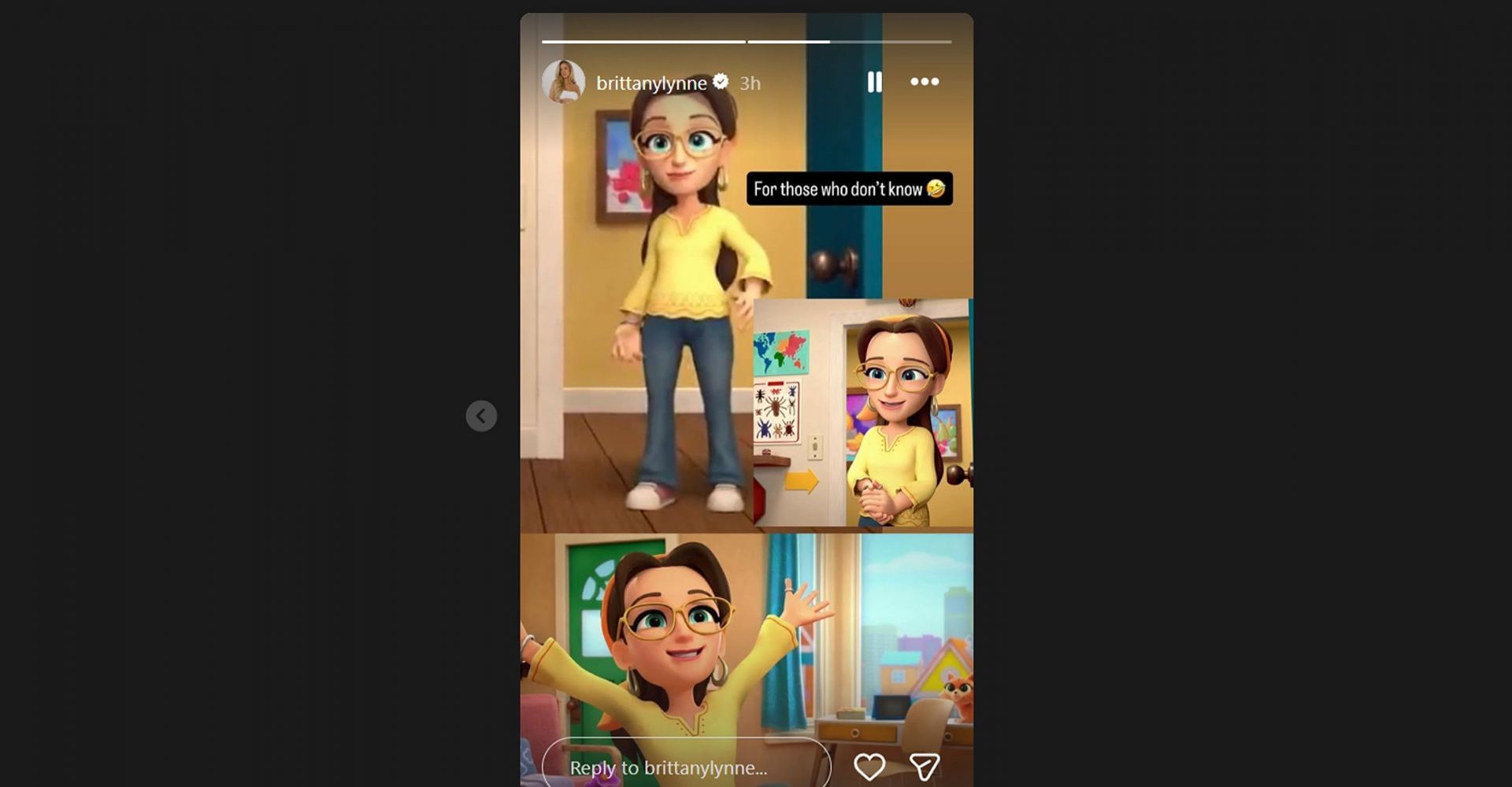 Brittany Mahomes&#039;s IG story/@brittanylynne