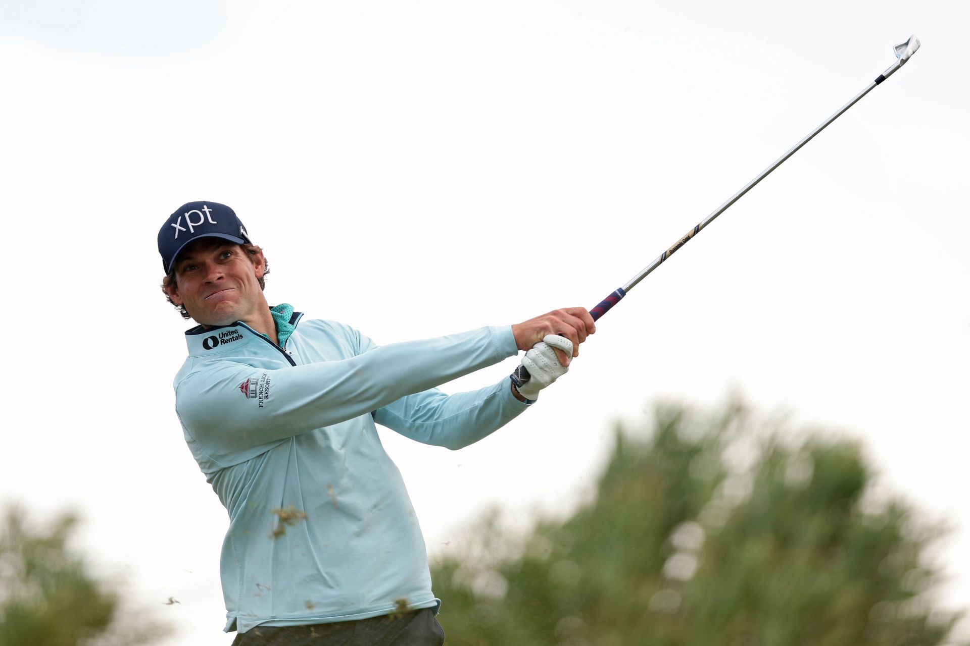 Adam Schenk takes the joint lead at the Butterfield Bermuda Championship 2025 (Image Source: Getty)