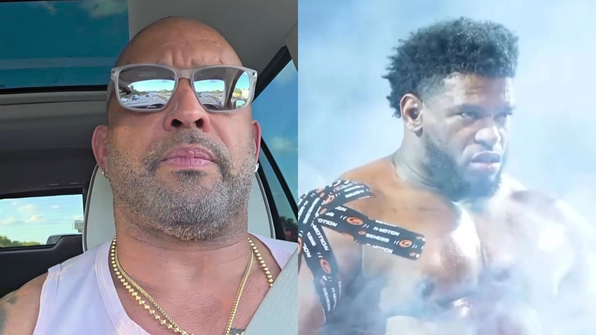 AEW stars MVP and Powerhouse Hobbs (Images via their Instagram)