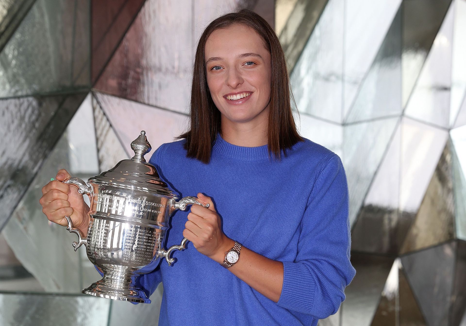 Iga Swiatek&#039;s 2022 US Open Champions Portraits - Source: Getty