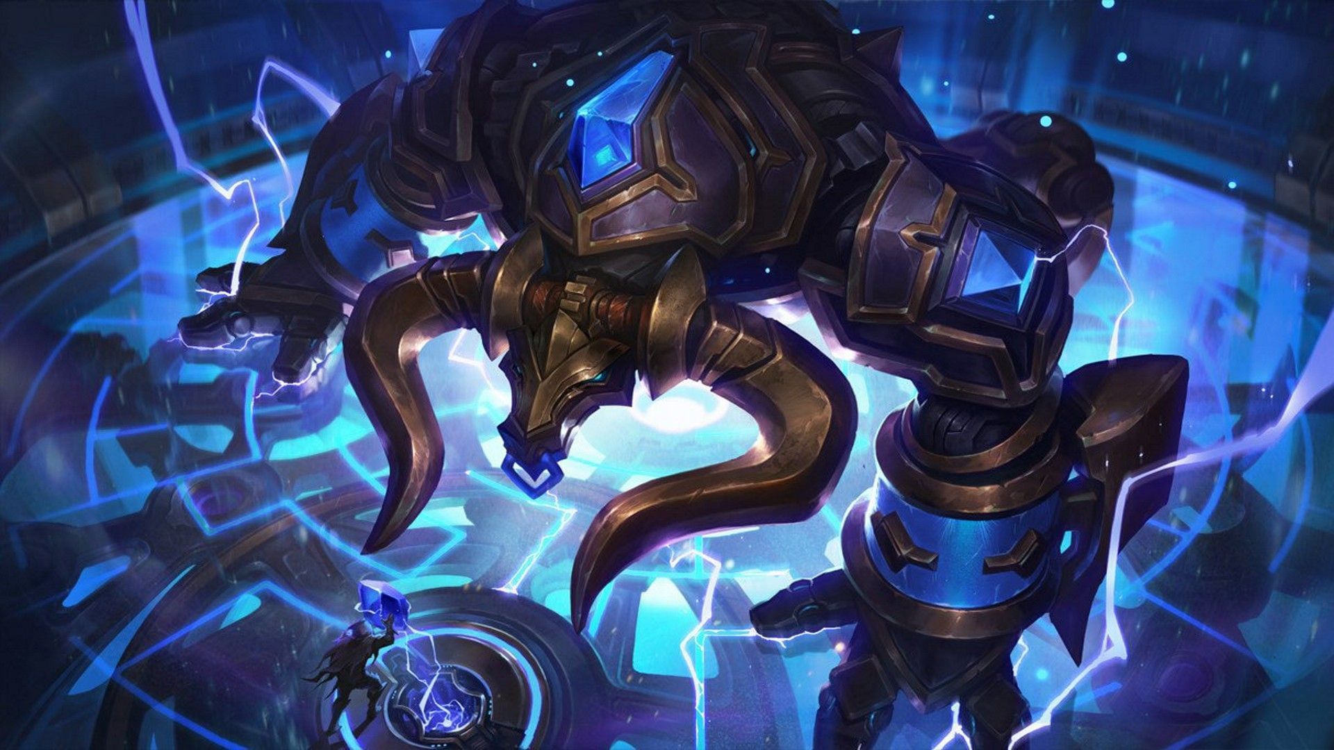 Hextech Alistar in League of Legends (Image via Riot Games)