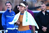 Naomi Osaka at the 2025 ASB Classic - Source: Getty