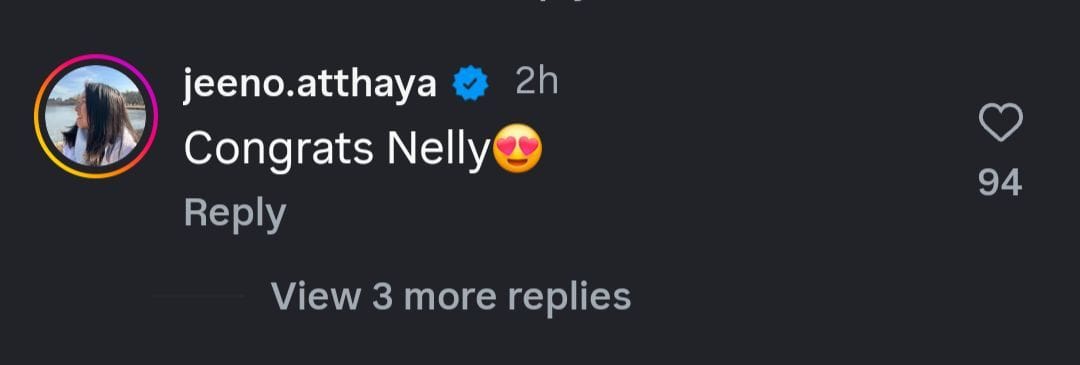 Jeeno Thitikul&#039;s comment on Korda&#039;s post