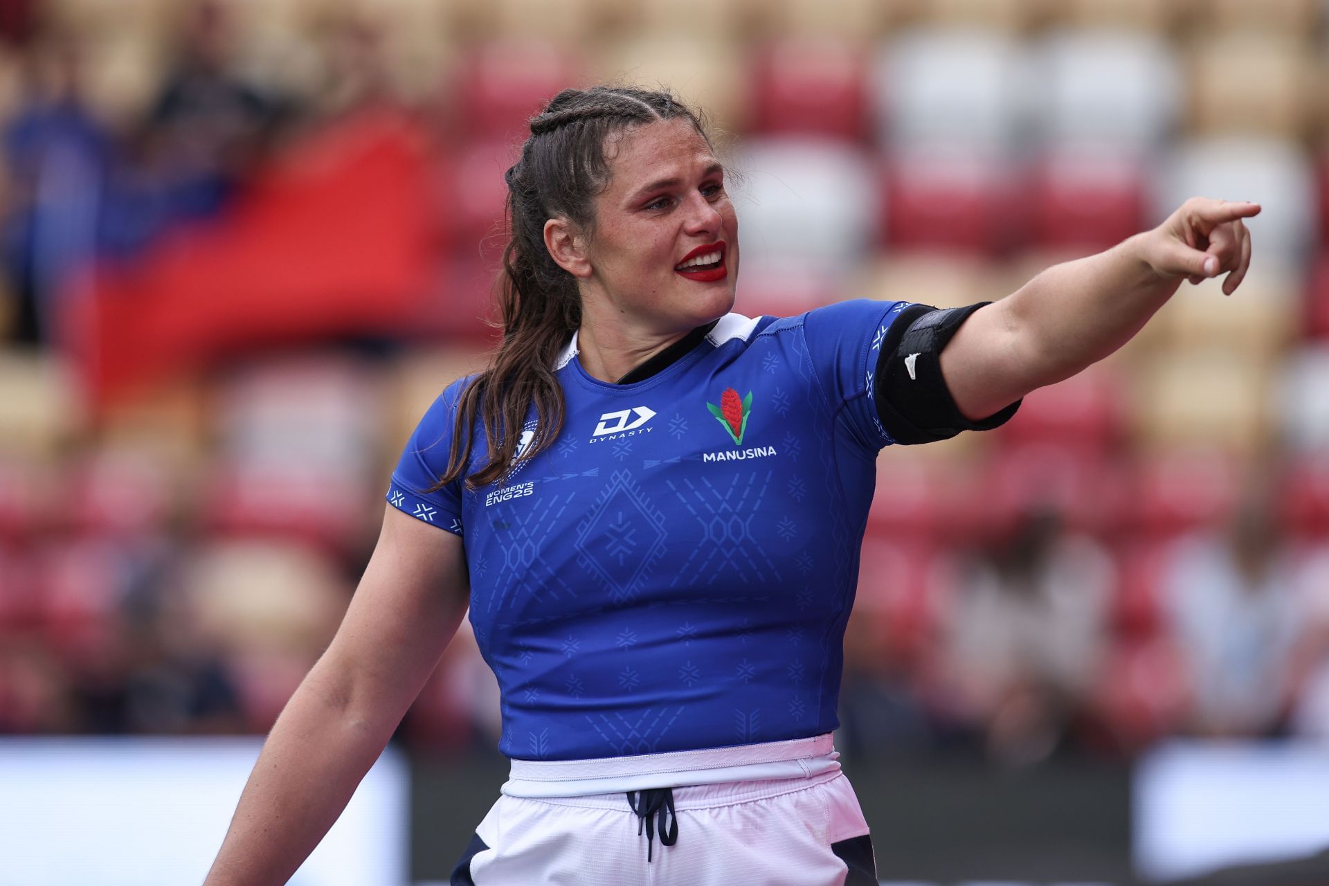 Ilona Maher at the Women's Rugby World Cup 2025 [Image Source: Getty] 