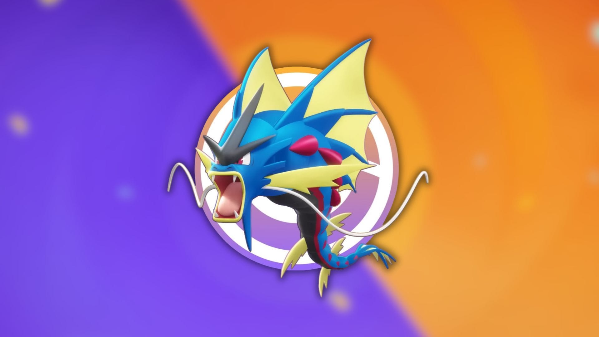 Mega Gyarados coming in the title (Image via The Pokemon Company)