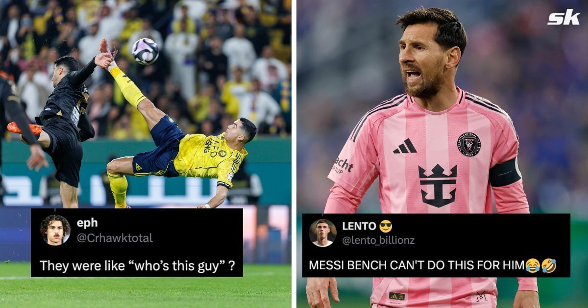 Cristiano Ronaldo fans take aim at Lionel Messi