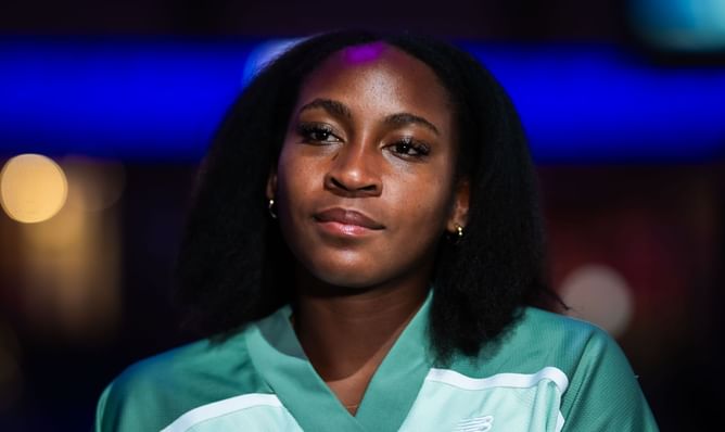 Coco Gauff's boyfriend Jalen Sera teases her for recycling old Halloween look as American says she's 'too busy' ahead of WTA Finals