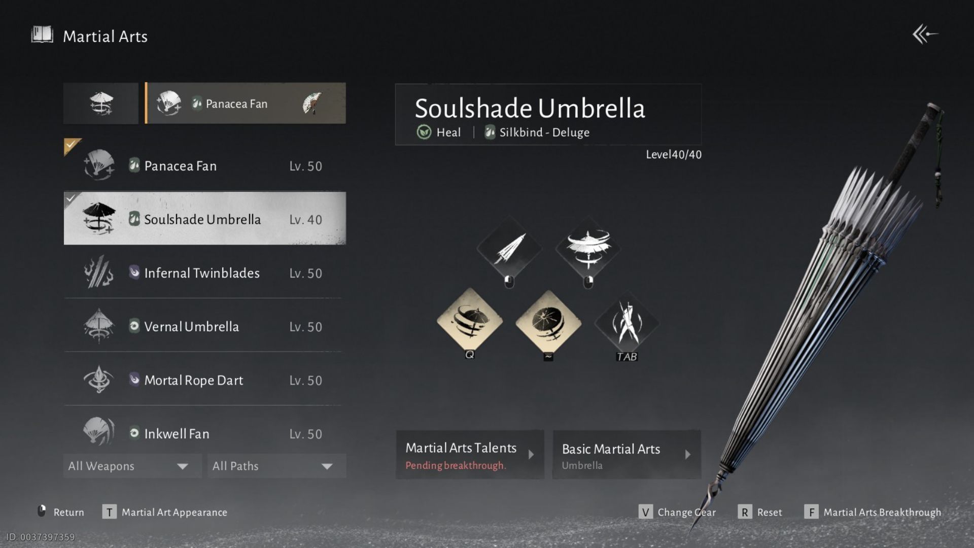 Soulshade Umbrella will provide persistent buffs (Image via NetEase Games)